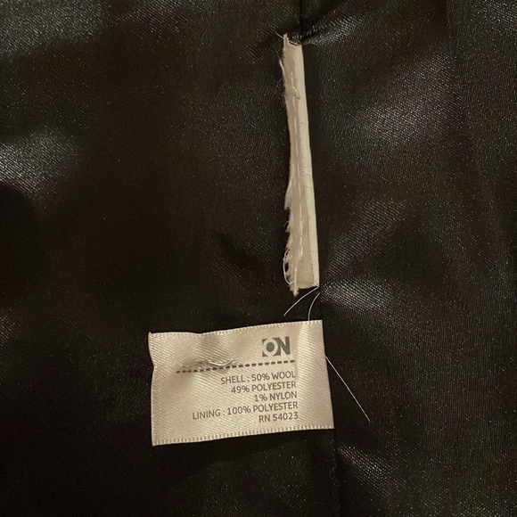 Old Navy woven wool dress coat - Picture 6 of 9